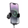 Авто держатель Borofone BH221 Path push-type wireless fast charging car holder [Black]